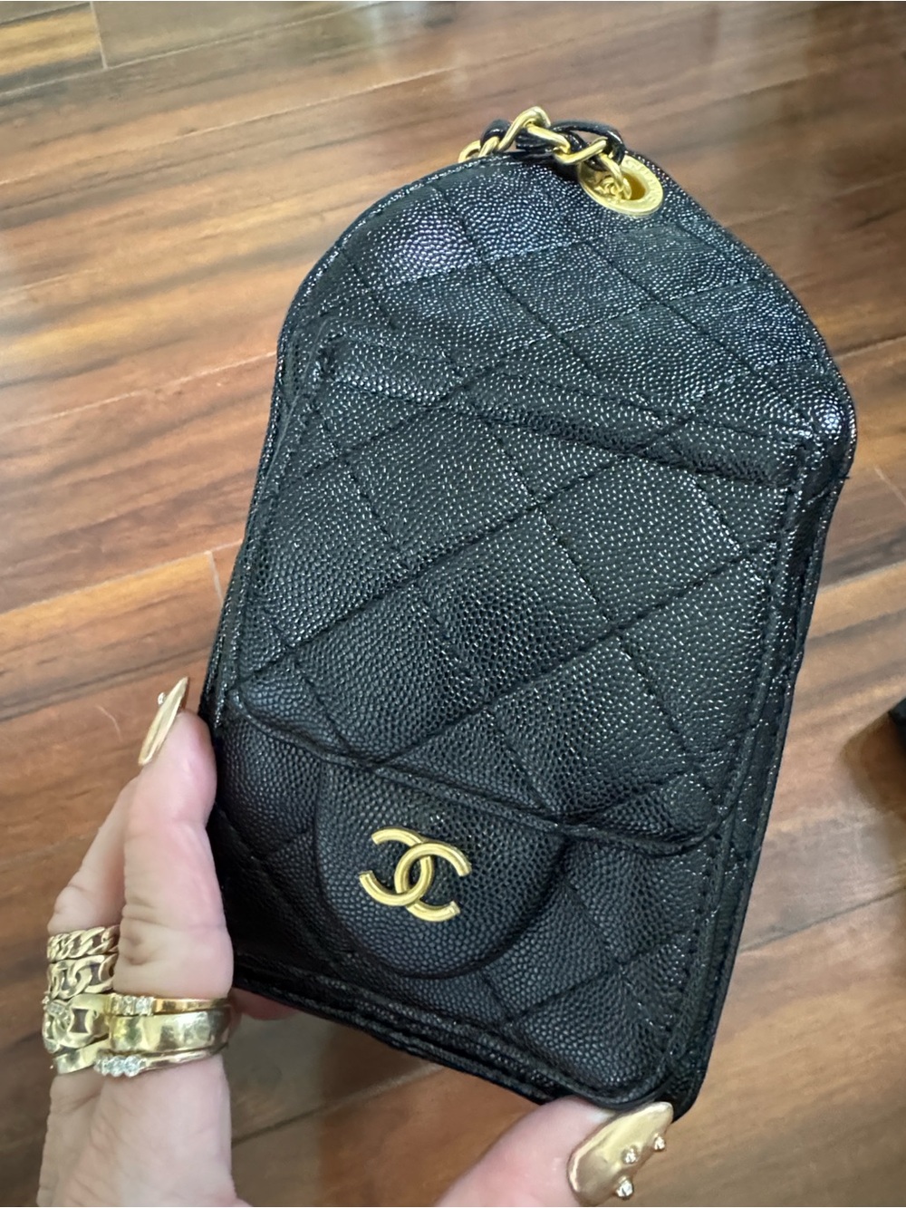 Black Quilted Chain-Handle Women’s Bag copy - Picture 5 of 5